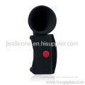 Black Cute Portable Silicone Horn Stand Amplifier Speaker For Iphone 4s 